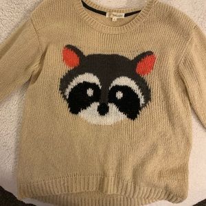 Tan knit sweater